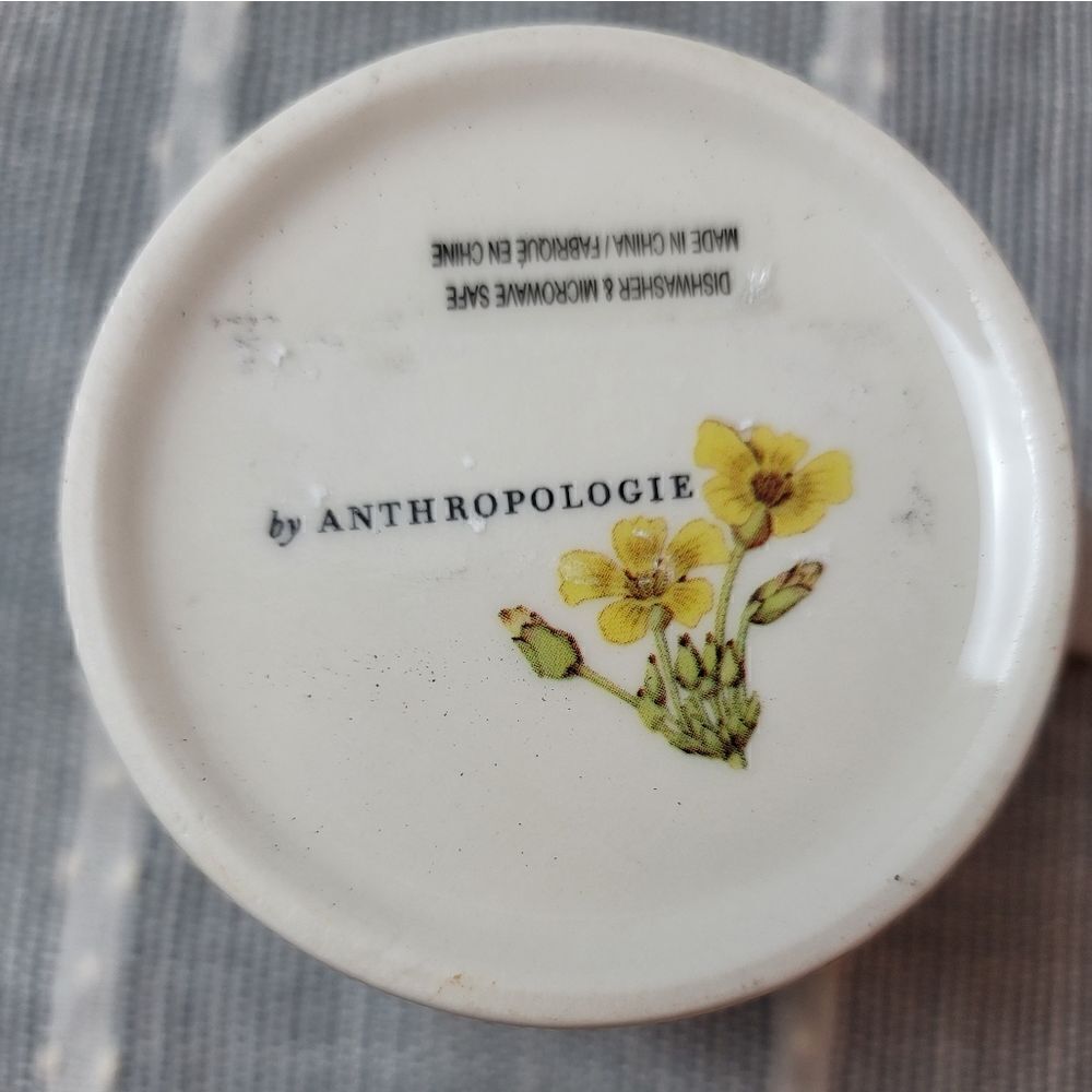 ANTHROPOLOGIE Hummingbird Coffee Mug - Picture 7 of 8